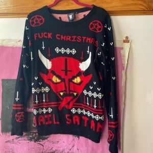 Hail Satan Sweater